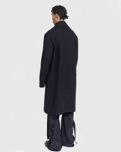 Dries van Noten Manteau Corbeau Noir | Vetements D'Exterieur