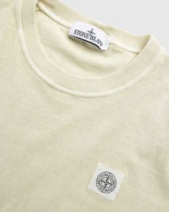 Stone Island T-Shirt Fissato Beige Naturel | T-Shirts