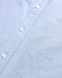 Human Made Chemise A Manches Longues Oxford Bd Bleu | Chemises