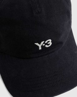 Y-3 Casquette Papa Noir Noir | Chapeaux