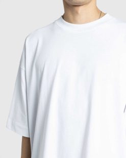 Dries van Noten T-Shirt Oversize Poule Blanc | T-Shirts