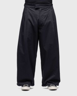 ACRONYM Pantalon Plisse En Micro Serge P48-Ch Noir | Pantalon