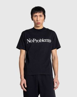 Aries No Problemo Ss Tee Noir | T-Shirts