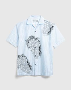 J.W. Anderson Chemise De Vacances Raisin Bleu Clair | Chemises