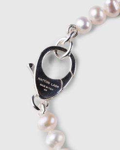 Hatton Labs Bracelet Mini Perle Blanc | Bijoux