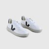 VEJA V-10 Blanc/Noir | Baskets