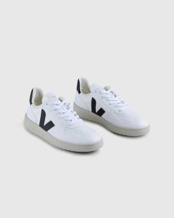 VEJA V-10 Blanc/Noir | Baskets