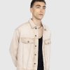 Guess USA Veste En Jean Vintage Beige | Vetements D'Exterieur