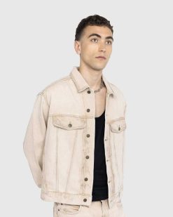 Guess USA Veste En Jean Vintage Beige | Vetements D'Exterieur