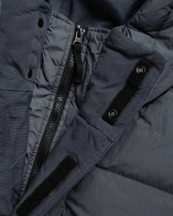 Stone Island Veste Longue Teinte En Vetement Gris Plomb | Vetements D'Exterieur