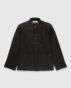 Our Legacy Veste Haven Noir/Laine Mousse Fuzz | Vetements D'Exterieur