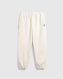 Lacoste Pantalon De Survetement En Pique Double Face Blanc Casse | Pantalon