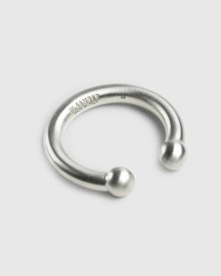 Jil Sander Bague Ouverte Argent | Bijoux