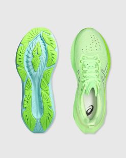 asics Novablast 4 Illuminate Vert/Lime Burst | Baskets