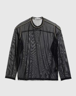 AFFXWRKS Pull En Boite Mesh Noir | Chemises