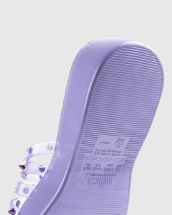 Jean Paul Gaultier Mule Becky Punk Love Violet | Des Sandales