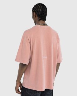 Acne Studios T-Shirt Teint En Vetement Rose Vintage | T-Shirts