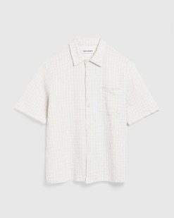 Our Legacy Box Chemise A Manches Courtes Light Authentic Seersucker | Chemises