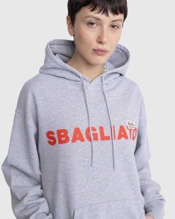 Bar Basso Sweat A Capuche Sbagliato Gris | Sueurs