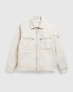 Stone Island Veste Ghost Piece Beige | Vetements D'Exterieur