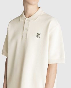 Lacoste Polo Pique Double Face Blanc Casse | T-Shirts