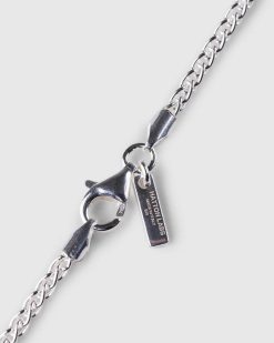 Hatton Labs Chaine Corde Argent | Bijoux