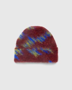 Ahluwalia Bonnet Ongoye Rouge | Accessoires D'Hiver