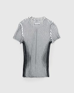 Jean Paul Gaultier Body Trompe L'Oeil Manches Courtes Blanc | T-Shirts