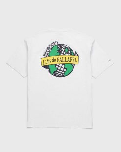 L'As du Fallafel T-Shirt A Manches Courtes Blanc | T-Shirts