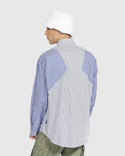 Trussardi Chemise Coton Mix Rayures | Chemises