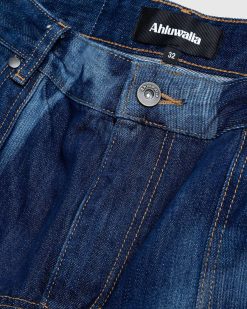 Ahluwalia Jean Signature Taille Basse Indigo | Pantalon