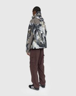 The North Face Veste Gore-Tex Mountain Falcon Brown Conrads Notes Print | Vetements D'Exterieur