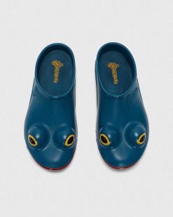 J.W. Anderson Mocassin Grenouille Bleu | Des Sandales