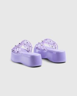 Jean Paul Gaultier Mule Becky Punk Love Violet | Des Sandales