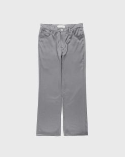 Our Legacy Laine Exquise Gris Taupe Coupe Annees 70 | Pantalon