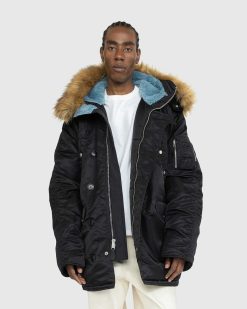 Alpha Industries Parka N3B Noir Minuit | Vetements D'Exterieur