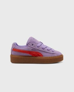 Fenty Creeper Phatty Alerte Lavande/Rouge Brule | Baskets