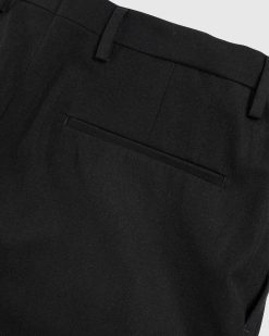 Dries van Noten Pantalon Plisse Parton Noir | Pantalon