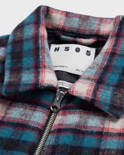 Highsnobiety HS05 Chemise A Carreaux Shaggy Rouge/Bleu | Chemises