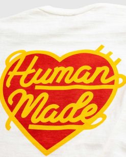 Human Made T-Shirt Badge Coeur Blanc | T-Shirts