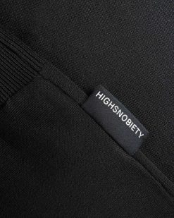 Highsnobiety HS05 Gilet Pull En Poly Tricot Noir | Tricots