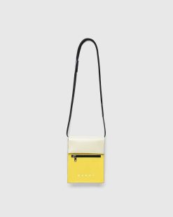 Marni Sac Bandouliere Tribeca Jaune | Sacs