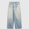 Acne Studios Jean Coupe Ample 1981M Bleu Clair | Pantalon