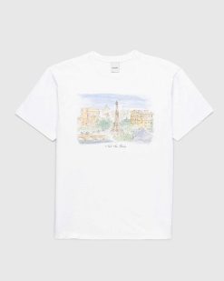 Highsnobiety Pas A Paris 5 T-Shirt Blanc Casse | T-Shirts