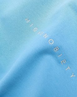 Highsnobiety Sweat A Capuche Staples Bleu Ciel | Sueurs