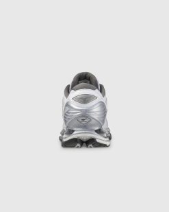 Mizuno Wave Prophecy Ls Blanc/Argent/Brume Port | Baskets