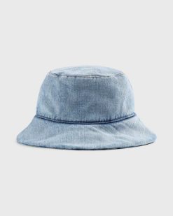 Acne Studios Bob Rembourre En Denim Bleu | Chapeaux