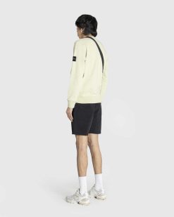 Stone Island Sweat-Shirt Ras Du Cou Teint En Piece Beige Naturel | Sueurs