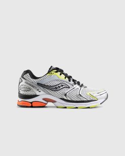 Saucony Pro Grid Triumph 4 Argent/Multi | Baskets