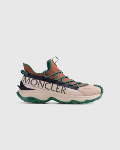 Moncler Baskets Trailgrip Lite 2 Marron/Vert | Baskets